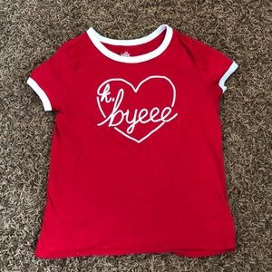 K. byeee ringer tee